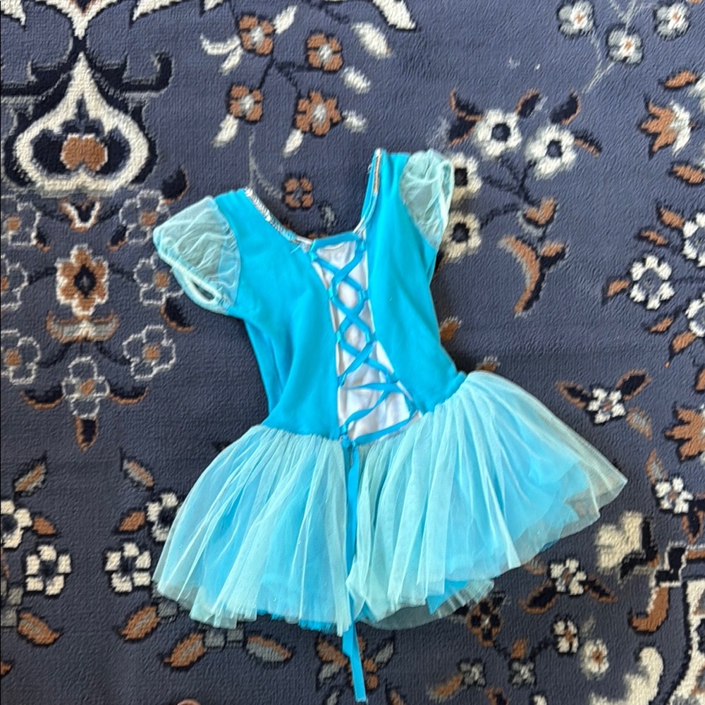 Source Unknown Blue Dance Tutu Costume